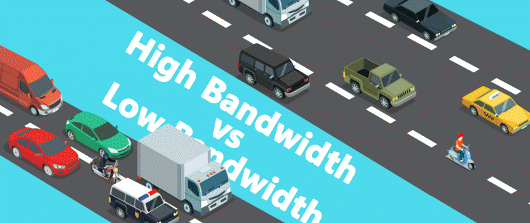 Bandwidth adalah sebuah ukuran kapasitas yang dapat menampung besarnya jumlah data yang dapat dilewati traffic dalam jumlah tertentu.